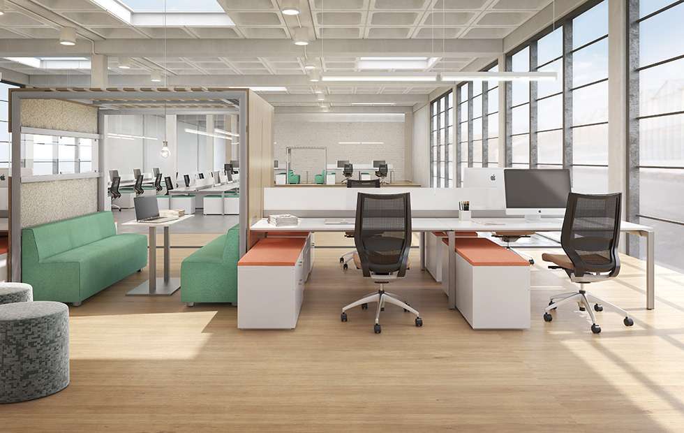 Office Furniture Benching Systems | DC MD VA | Washington Workplace